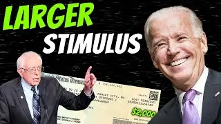LARGER Checks! $2,000 Second + Third Stimulus Check Update:  Executive Orders & $1,600 Unemployment