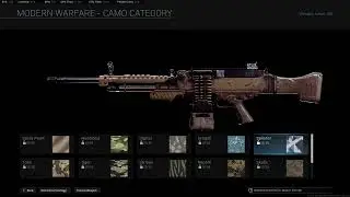 Call of Duty: Warzone - LMGS - 03 - M91 - All Camouflages Unlocked