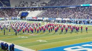TSU Band at MTSU game 9-7-19