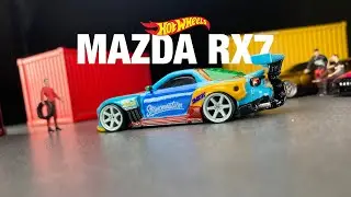 Custom Hot Wheels Mazda Rx7
