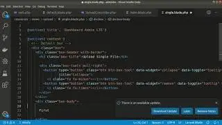 Laravel Tutorial: Using same form for Create & Update