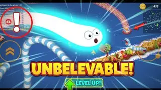 Worm zone Gameplay || I Became the BIGGEST WORM In 5 MINUTES (Worm Zone Speedrun)