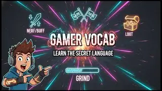 Level Up Your English with Gaming Slang | Lesson for ESL Learners