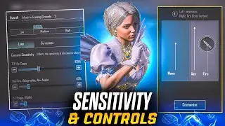 Close Range Beast Sensitivity & Controls In BGMI - All SETTINGS 🔱🔥