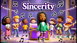 Sincerity 🧭 Lesson 8 | Ruhi Book 3, Grade 1 | 💜 Upbeat Children's Song 👏 | Universal Moral Themes 🎶