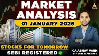 Nifty, Bank Nifty, and Sensex Prediction for Tomorrow | Top Stocks for Tomorrow | Market Analysis