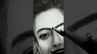 rashmika 🖤#shorts #rashmikamandanna #songs #rashmika #sketch