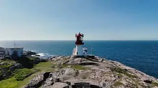 Lindesnes Lighthouse, most southern part of Norway