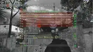 MW2 10-1 Knife Only S&D on Rundown