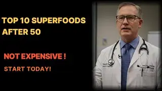 Top 10 super foods list after 50; Anti-Aging foods