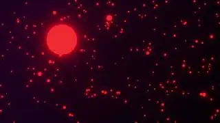 Glowing Particles (Red) | Looping Background | After Effects | 2023 | 10 Hours | 4K