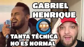 GABRIEL HENRIQUE | I Have Nothing | (Whitney Houston) cantante reacciona, reaction & analysis 😱