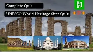 Community Quiz | UNESCO World Heritage Sites Quiz | #hichapp #hichquiz #unescoworldheritagesites #gk