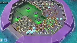 Scorched Crab 2019 - stage 53, 54, 55 all solos - Boom Beach