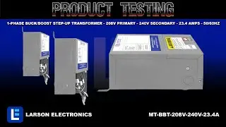 1-Phase Buck/Boost Step-Up Transformer - 208V Primary - 240V Secondary - 23.4 Amps - 50/60Hz
