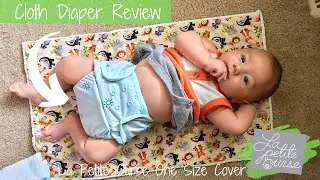 La Petite Ourse One Size Cloth Diaper Cover Review | Affordable Cloth Diaper Option