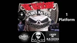 The Hardcore Raider Nation Podcast-Pillaging Podcast, Murfs Fan Cave, Locked on Raiders, Violator