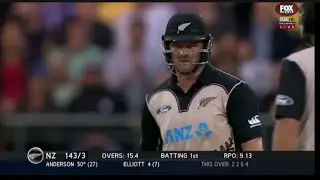 Corey Anderson 82*(42) vs Pakistan in the 3rd T20I at Wellington in 2016.