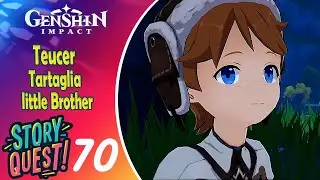 Genshin impact-Mighty Cyclops adventure-Teucer Tartaglia little Brother