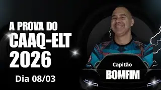 As inscrições do CAAQ-ELT 2026 iniciarão dia 12 de Janeiro e a nossa prova será dia 08 de Março.