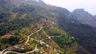 पिथौरागढ़ की वादियों के खूबसूरत नज़ारे। Dron । view । Pithoragarh। Uttarakhand ।