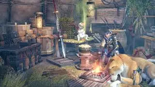 Monster Hunter Rise : Sunbreak - New Palico & Palamute Skin