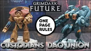 DAO Union v. Custodians, Grimdark Future, 3000 pts.