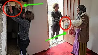 Помощь Хасана кочующей сердечно-больной женщине после разлуки с мужем