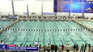Pittsford wins 400 free relay at NYSPHSAA girls swimming championships