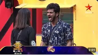 Demon Pavan vs Rithu Nomination Fight | Biggboss9 | Today Promo | Monday | Episode 