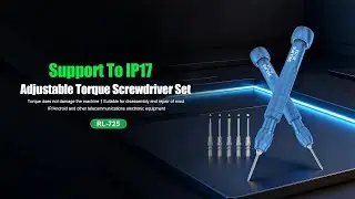 RELIFE RL-725 6-in-1 adjustable torque screwdriver