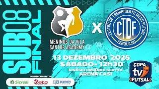 SUB08 | FINAL | CT Diego X Santos Academy | 12:30 | Copa TVi 2025