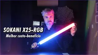 O meu melhor bastão de led - SOKANI X25-RGB (Review)