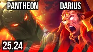 PANTHEON vs DARIUS (TOP) | KR Master | 25.24