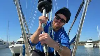 Ремонт яхты Westsail 32 &mdash; Эпизод 3: Замена штага, добавление соединительной пластины для закрутки...