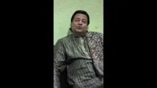 Sh. Anup Jalota ji's appraisals for Amrish Mishra's KYOON - A tribute to Sh.Jagjit Singh