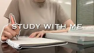 STUDY WITH ME | fire place🔥, real time, jlpt preparation, 40min