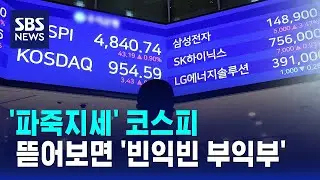 '파죽지세' 코스피…뜯어보면 '빈익빈 부익부' / SBS
