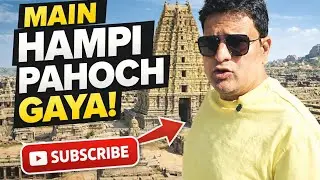 MAIN HAMPI PAHOCH GAYA Ep.2 #hampi #pune #travel #vrlbus #roomtour #lunch #viralvlog 
