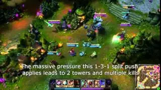 Pro Team Comps Explained  The Split Push Comp A Guide to Split Pushing   League of Legends LoL