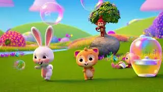 Bubbles Song for Toddlers | Fun and Catchy Bubble Adventure!