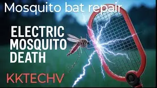 #Mosquito bat repair #Hindi #repair mosquito bat #killer mosquito bat # mosquito bat diy