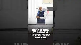 India is now 3rd largest Domestic Aviation market!