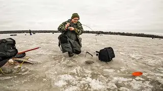 Fishing for Whitefish on the Bay of Green Bay 2024 | Sturgeon Bay | Wisconsin Ice Fishing