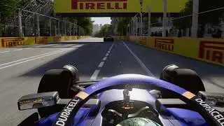 F1 23: A dragon and a kobold duke it out in Baku...