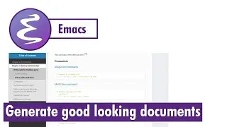 Org-mode - Generate good looking documents