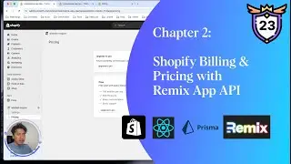 23 - Shopify: выставление счетов и ценообразование с API Remix App