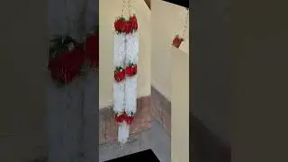 Garland Design #youtubeshorts #viralvideo #organdy #rose