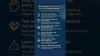 Emotional readiness for Abroad Education plan #abroadeducation #education #students #emotional #tips