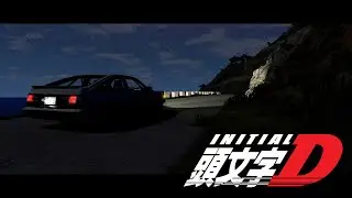 Initial D STAGE 2 ACT.1 Midnight tofu run